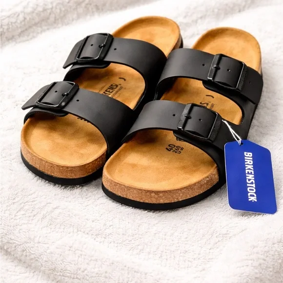 Birkenstock Women's Black Arizona Twin Strap Sandals - Picture 5 of 5